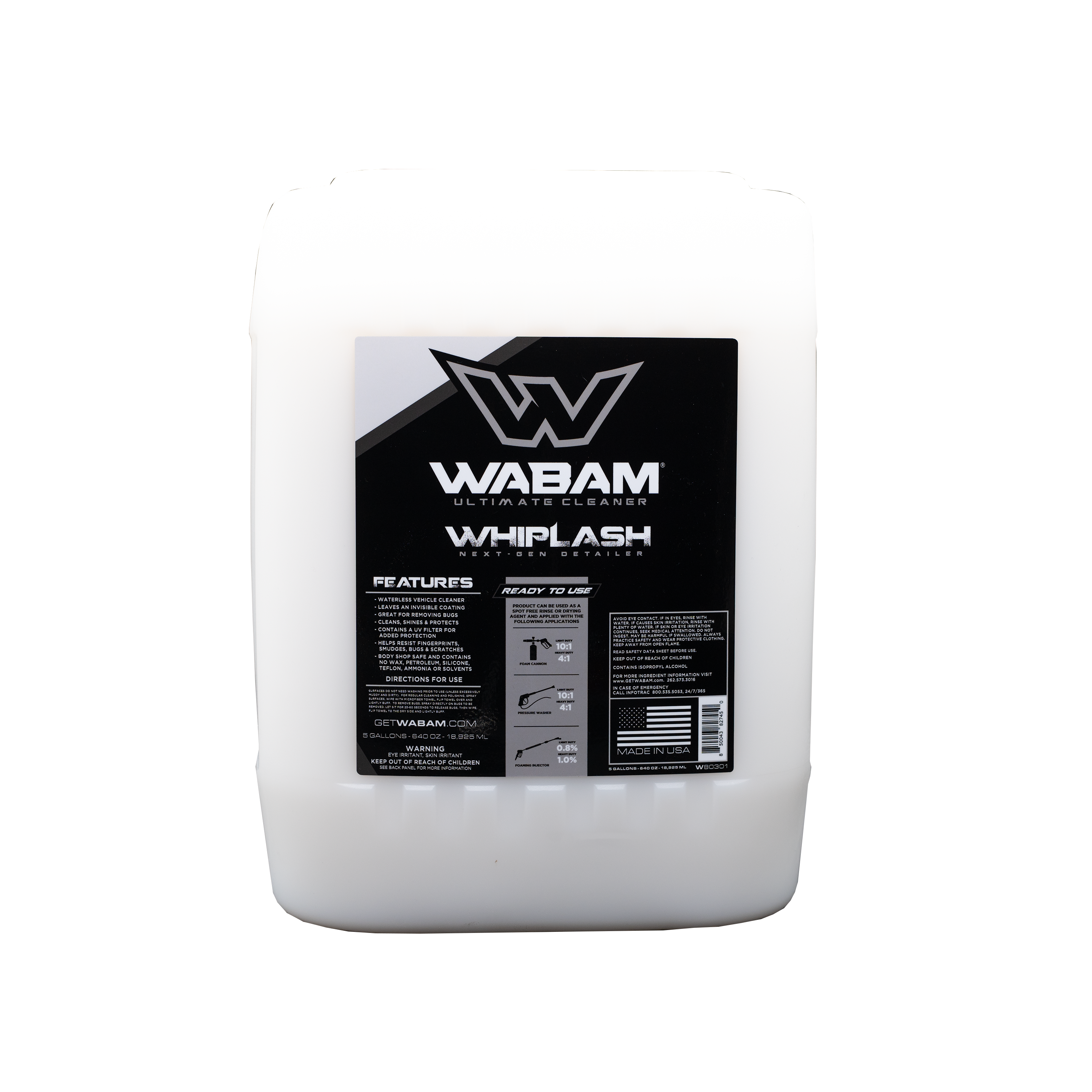 WABAM WHIPLASH 5 Gallons