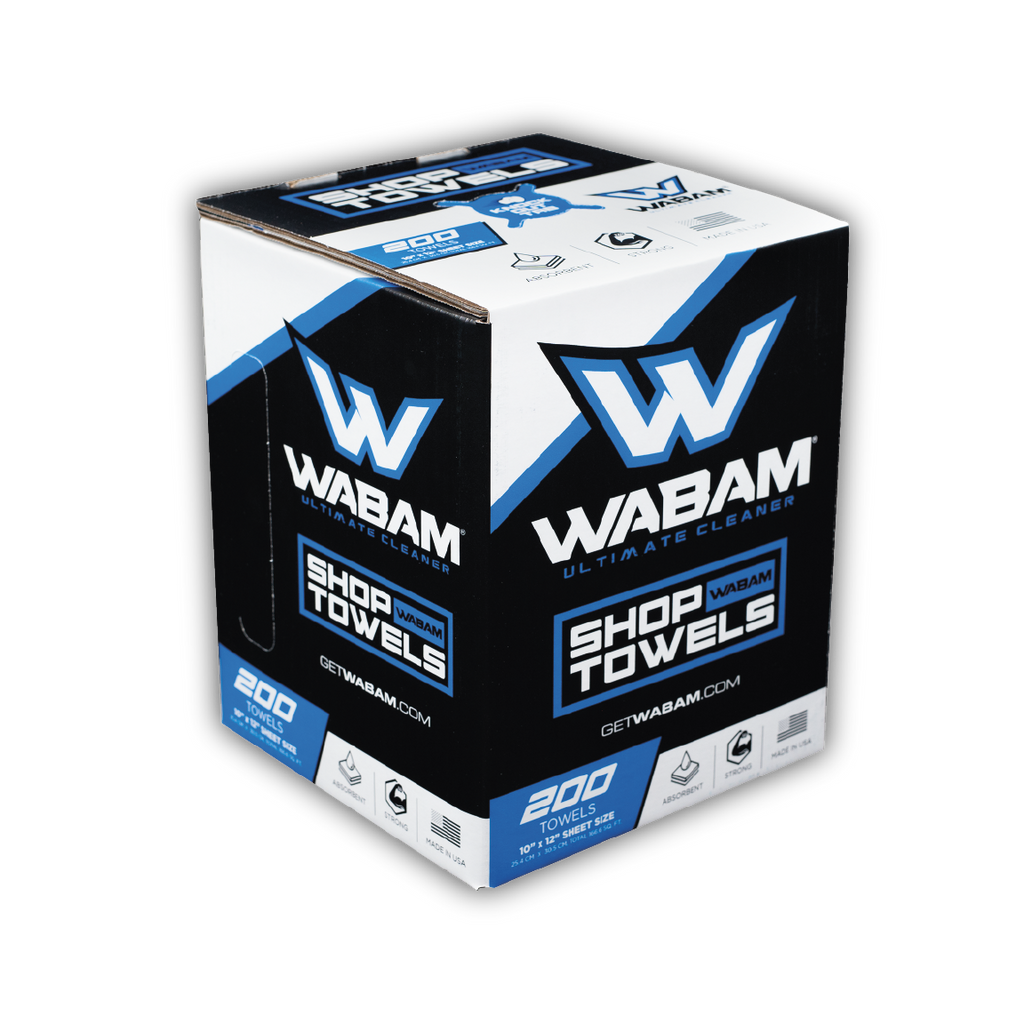200CT SHOP TOWELS (8 BOXES)