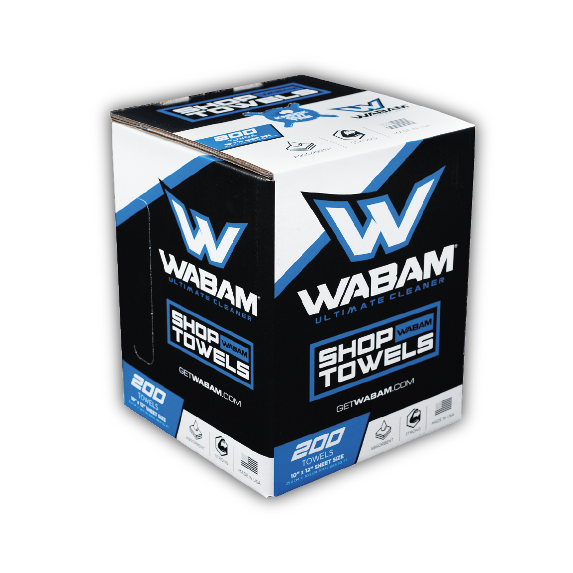 200CT SHOP TOWELS (8 BOXES)