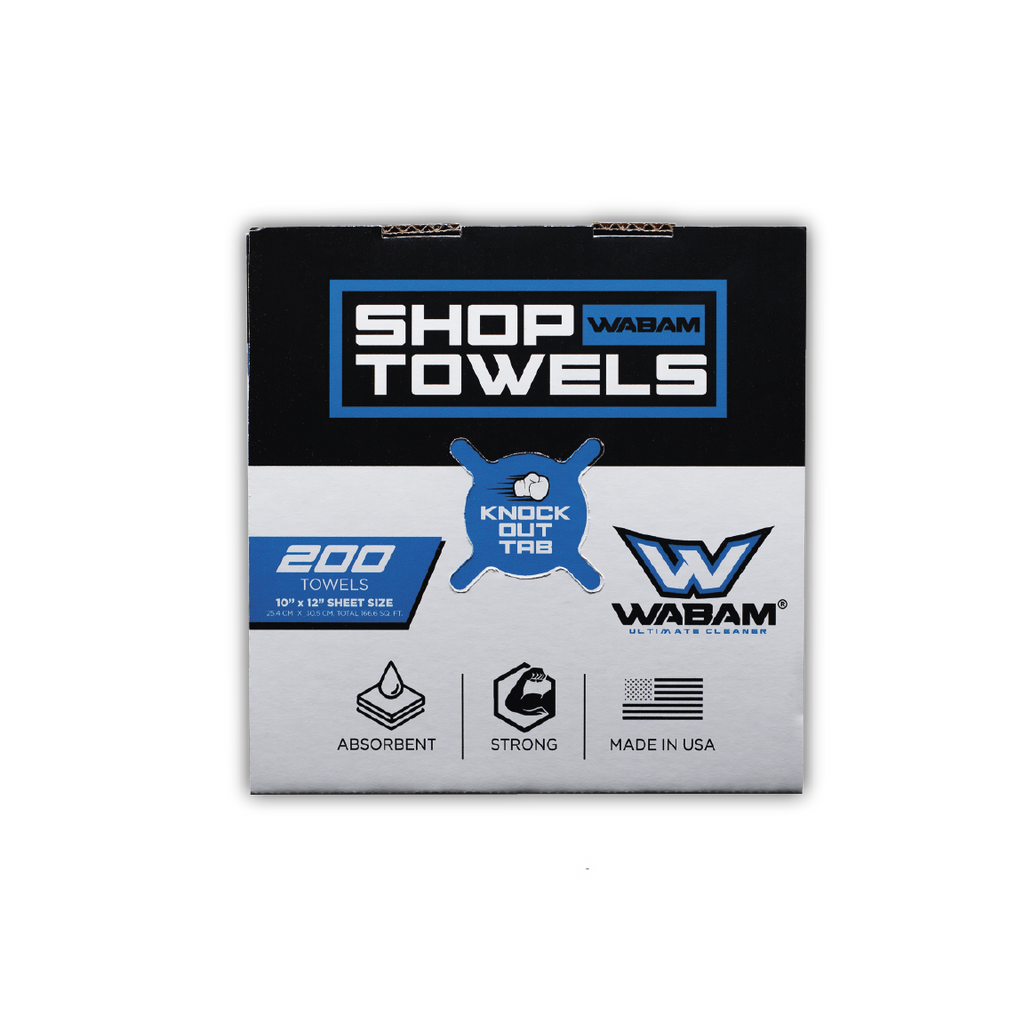 200CT SHOP TOWELS (8 BOXES)