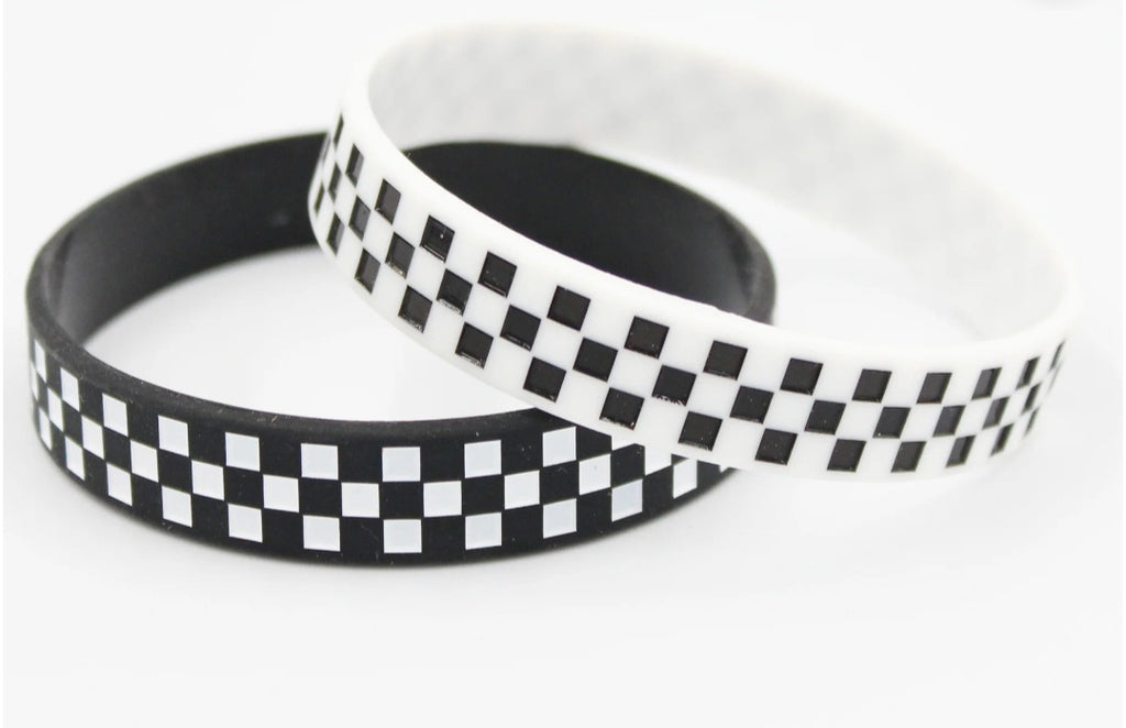 Racing Checkered Flag Bracelet
