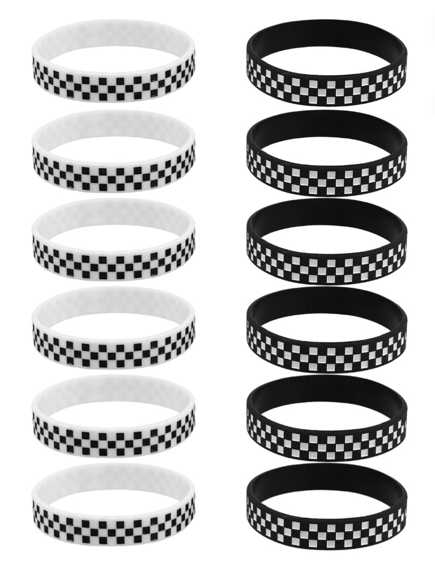 Racing Checkered Flag Bracelet