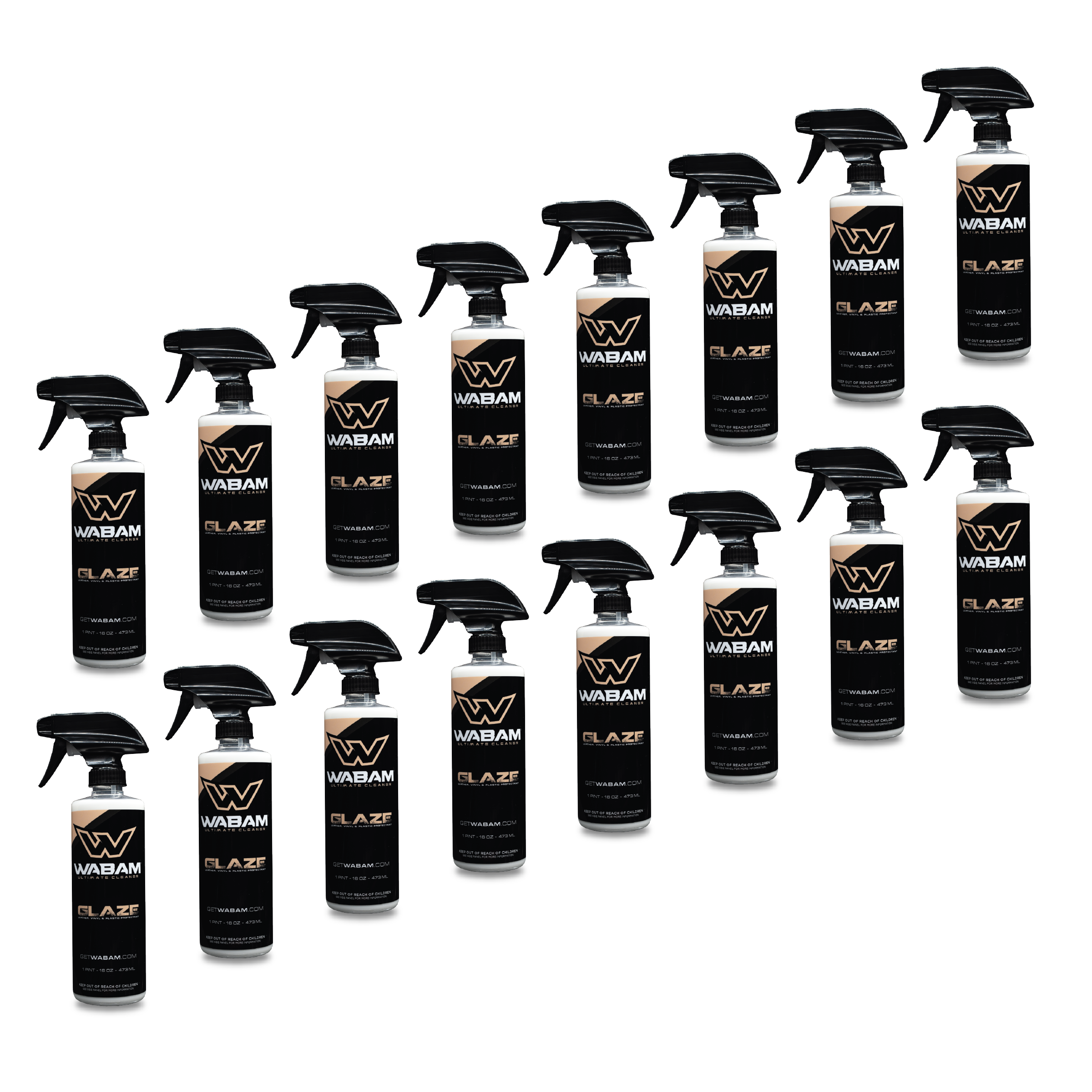 WABAM GLAZE 16oz (16 Bottles)