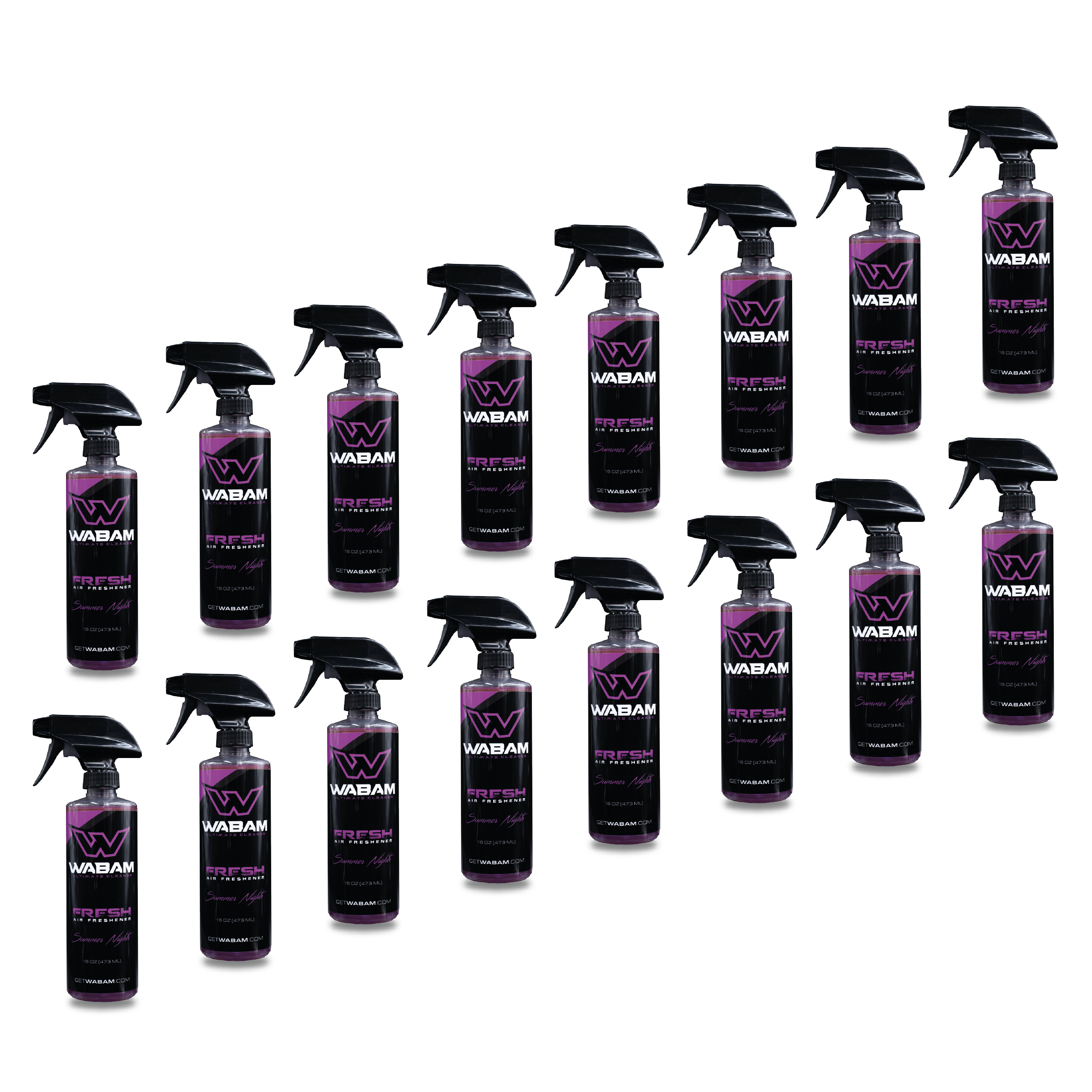 WABAM FRESH - SUMMER NIGHTS - 16oz (16 bottles)