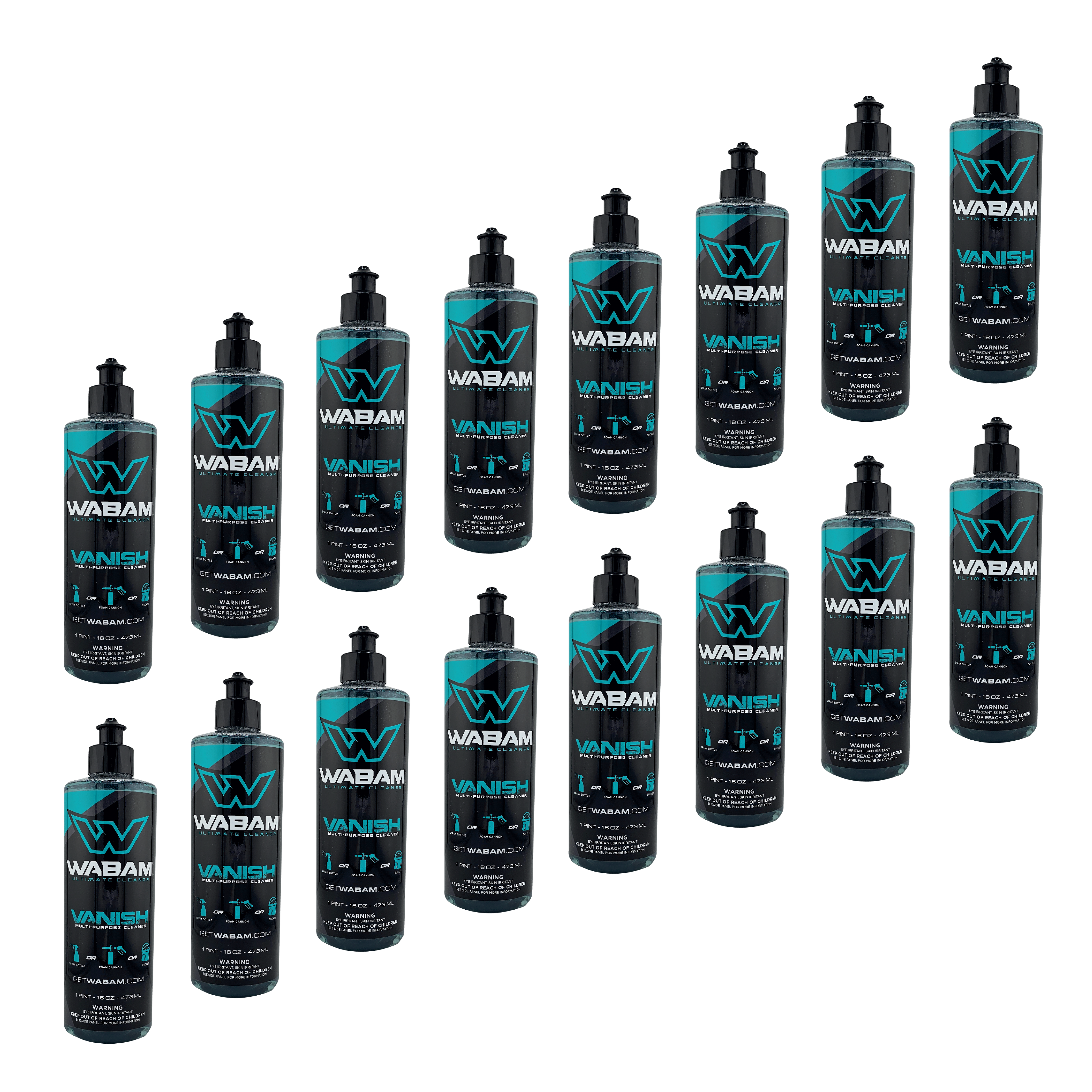 WABAM VANISH 16oz (16 Bottles)