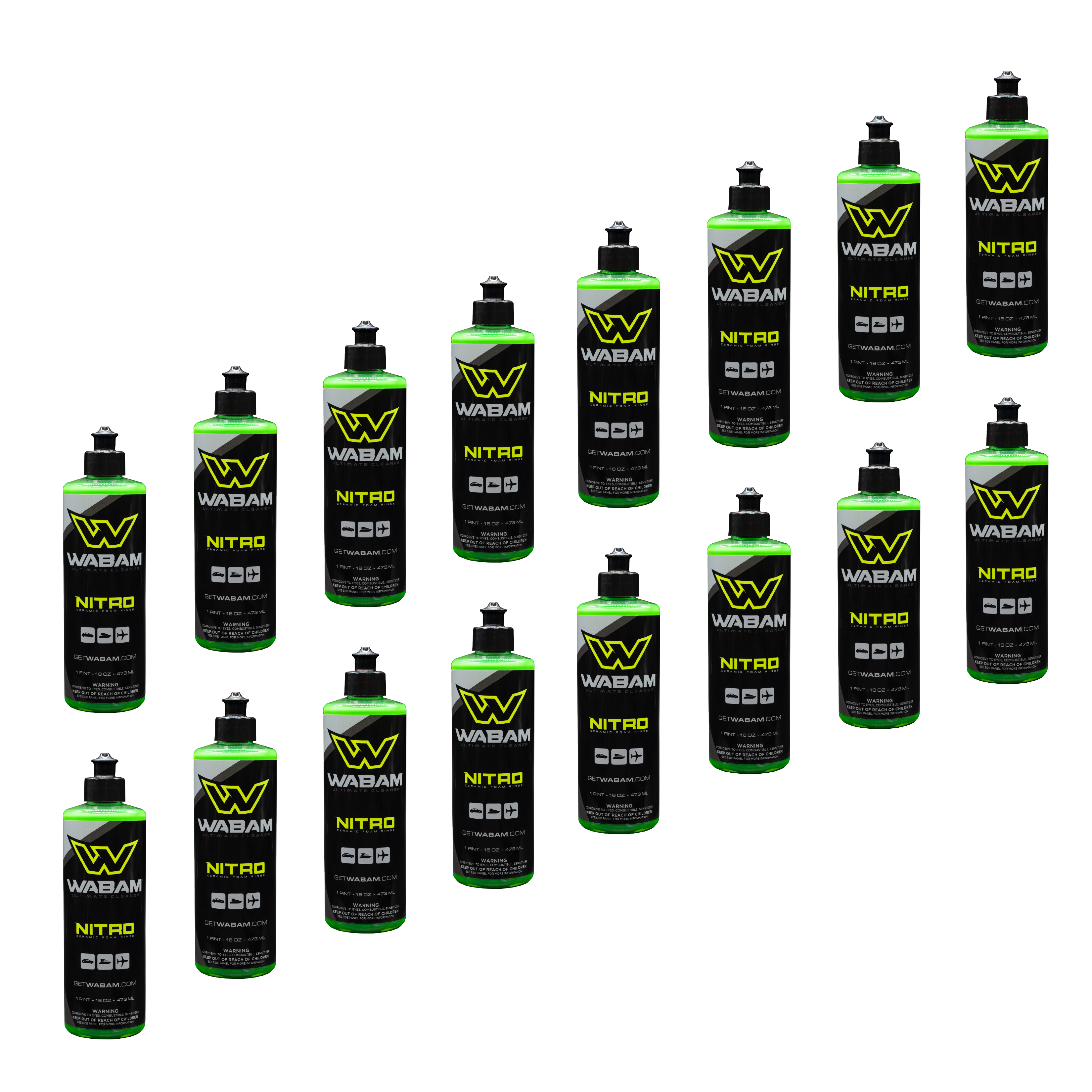 WABAM NITRO (16 BOTTLES)