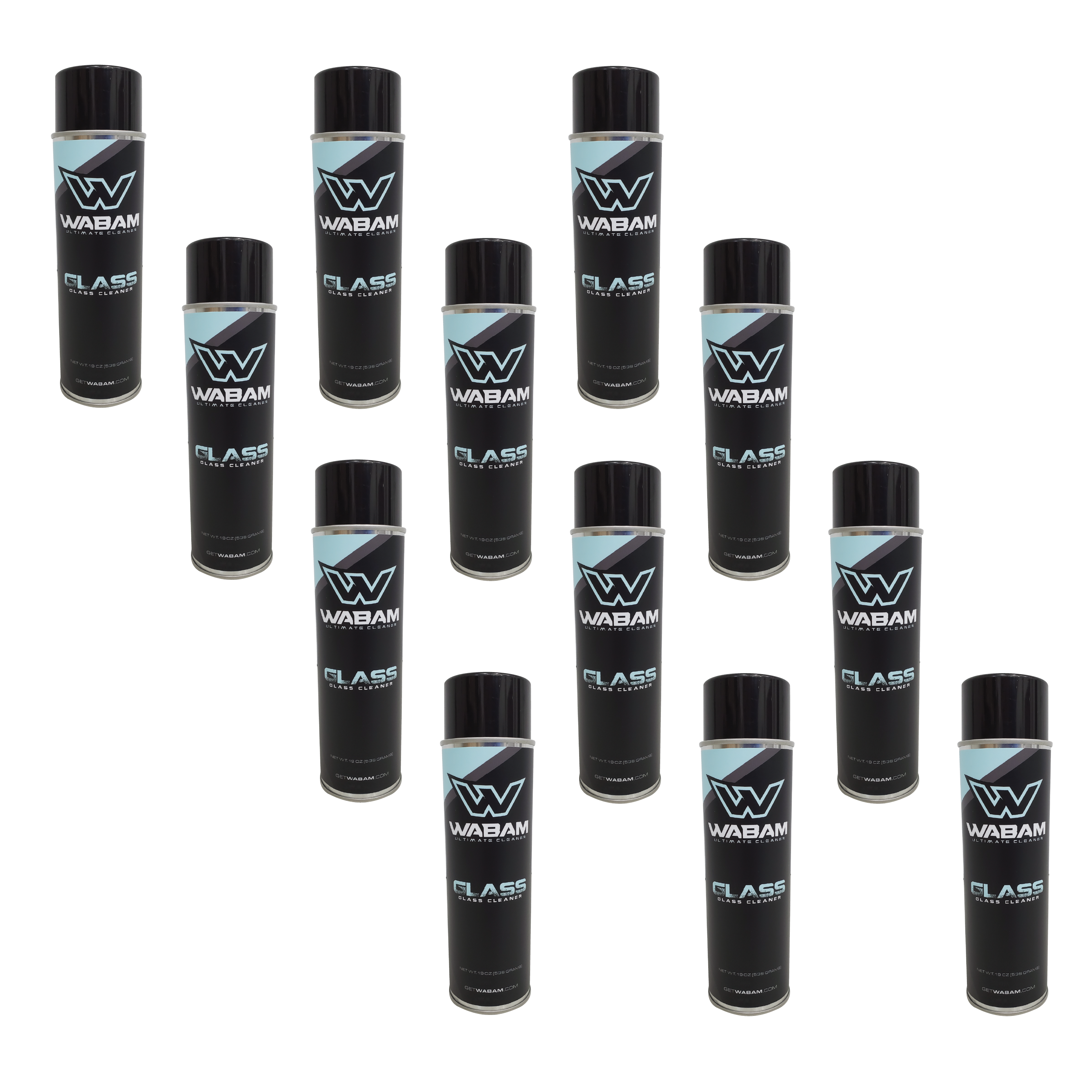 WABAM GLASS (12 cans)