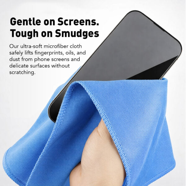 Microfiber Glass Cleaning Cloth 14"x14" - 12 pack