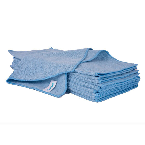 Microfiber Cleaning Towels 16"x16"- 12 pack