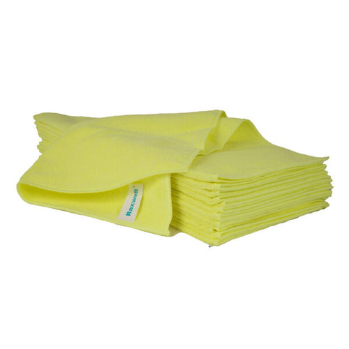 Microfiber Cleaning Towels 16"x16"- 12 pack